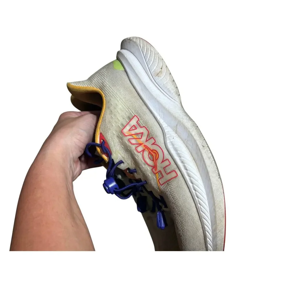 Hoka One One Mach 6 Athletic Sneakers Men's 7.5B Multicolor Cushioned Low Top